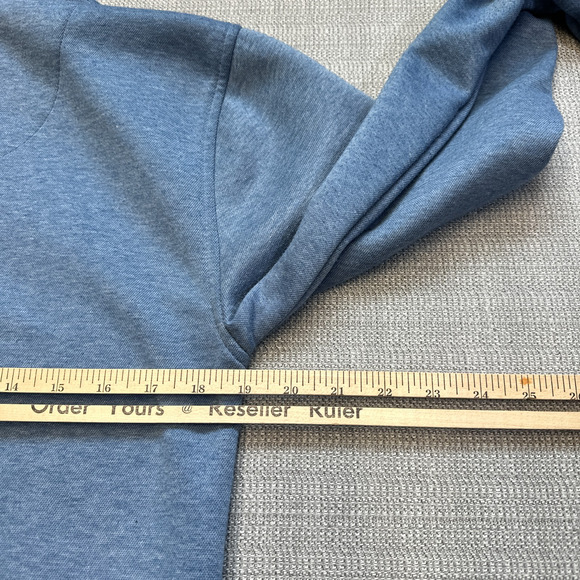 Burton‎ Hoodie Jacket Mens Small Blue Dryride Full Zip Mountain Dew Outdoor - Picture 7 of 9